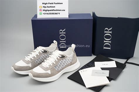 Dior B25 Runner Grey Men's 